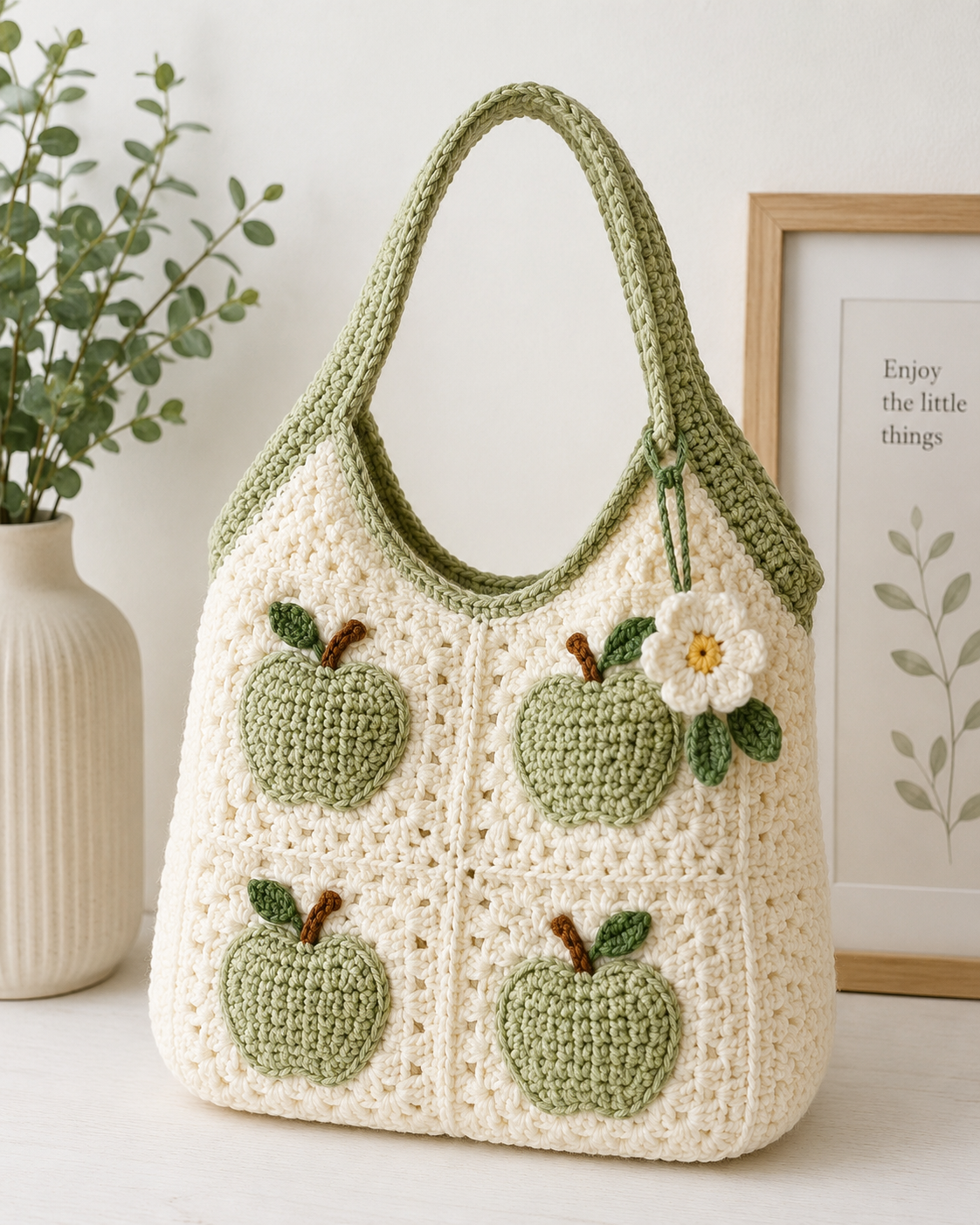 Handmade crochet craftsmanship Upcycled Product Asset